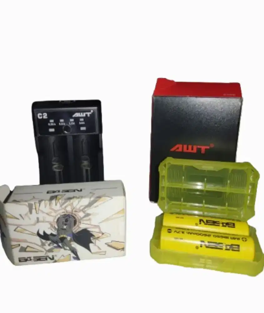 Jual baterai Basen dan chargeran nya