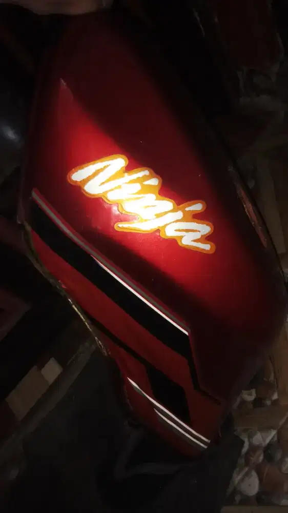 Tangki dan knalpot ninja RR