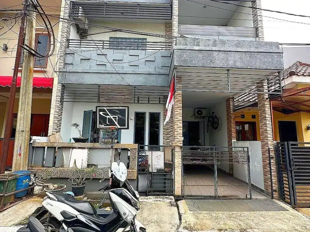 FOR SALE – Rumah 2 Lantai + Rooftop di Mediterania Regency, Cikunir – Bekasi Selatan