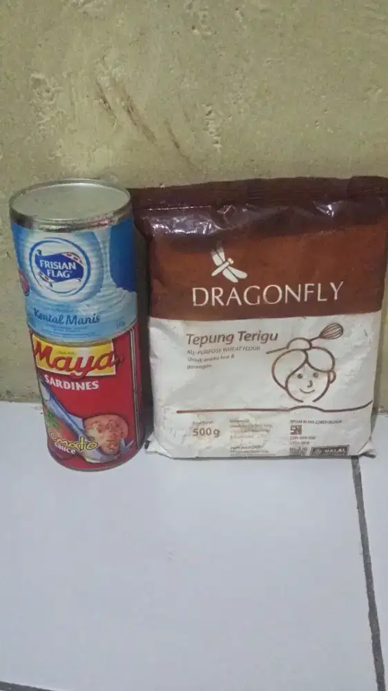 Susu, terigu, sarden take all