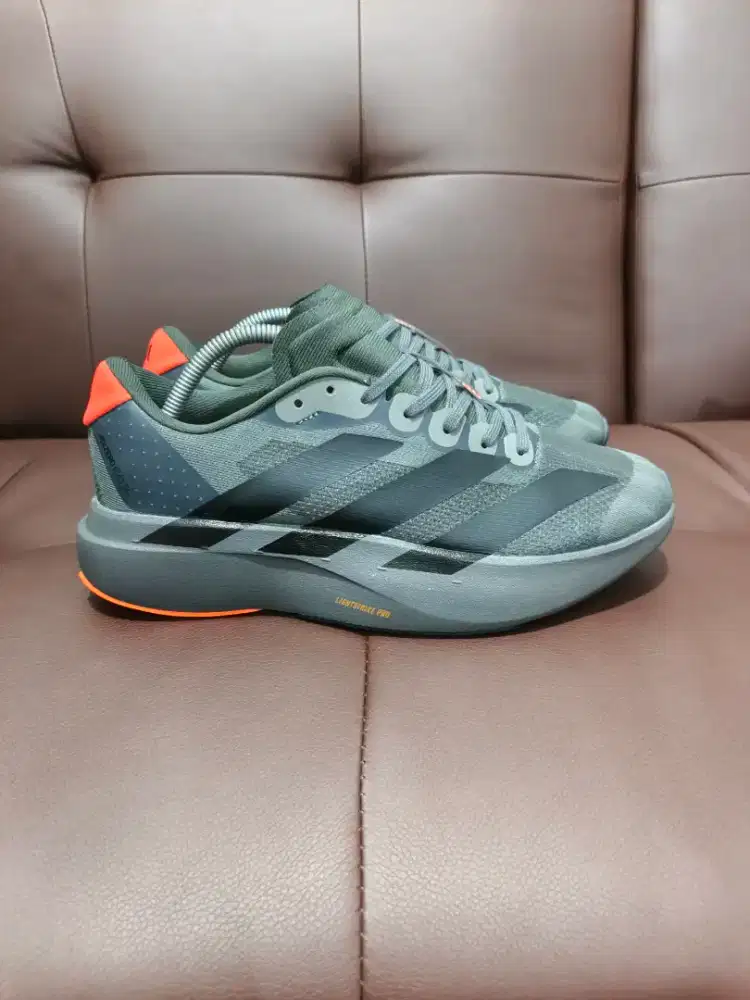 42 & 43-Sepatu ADIDAS ADIZERO EVO SL GREY