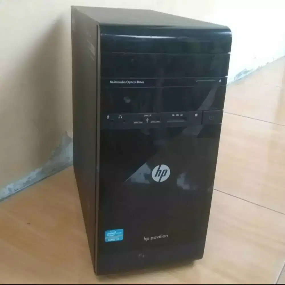PC Desktop HP Pavilion p2 Intel Core i3-2120T  irit daya pake adaptor