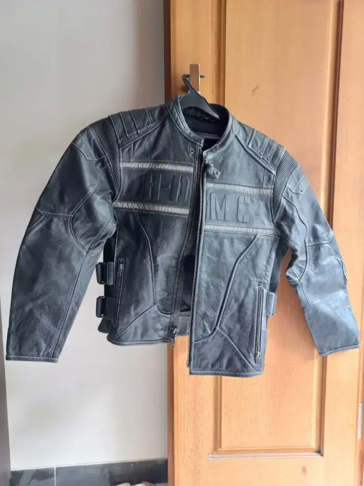 JAKET KULIT HDMC ASLI PRELOVED MURAH!!!