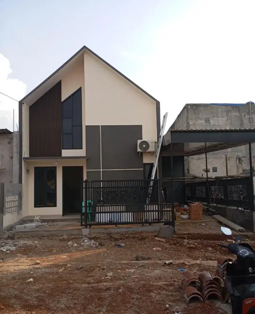 Rumah bebas banjir di depok