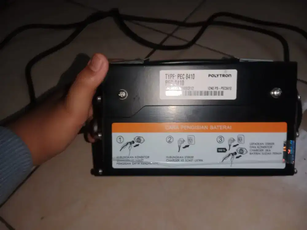 charger original motor listrik