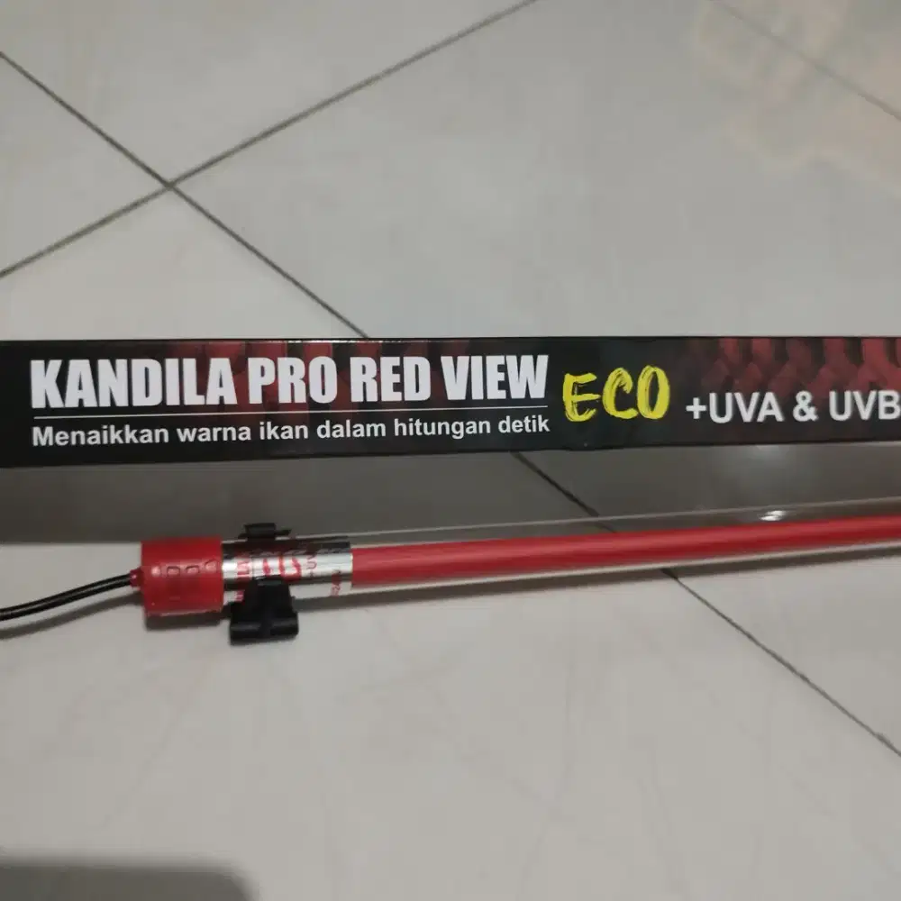 KANDILA Pro Red View Eco 600 Lampu Aquarium - Unit Baru