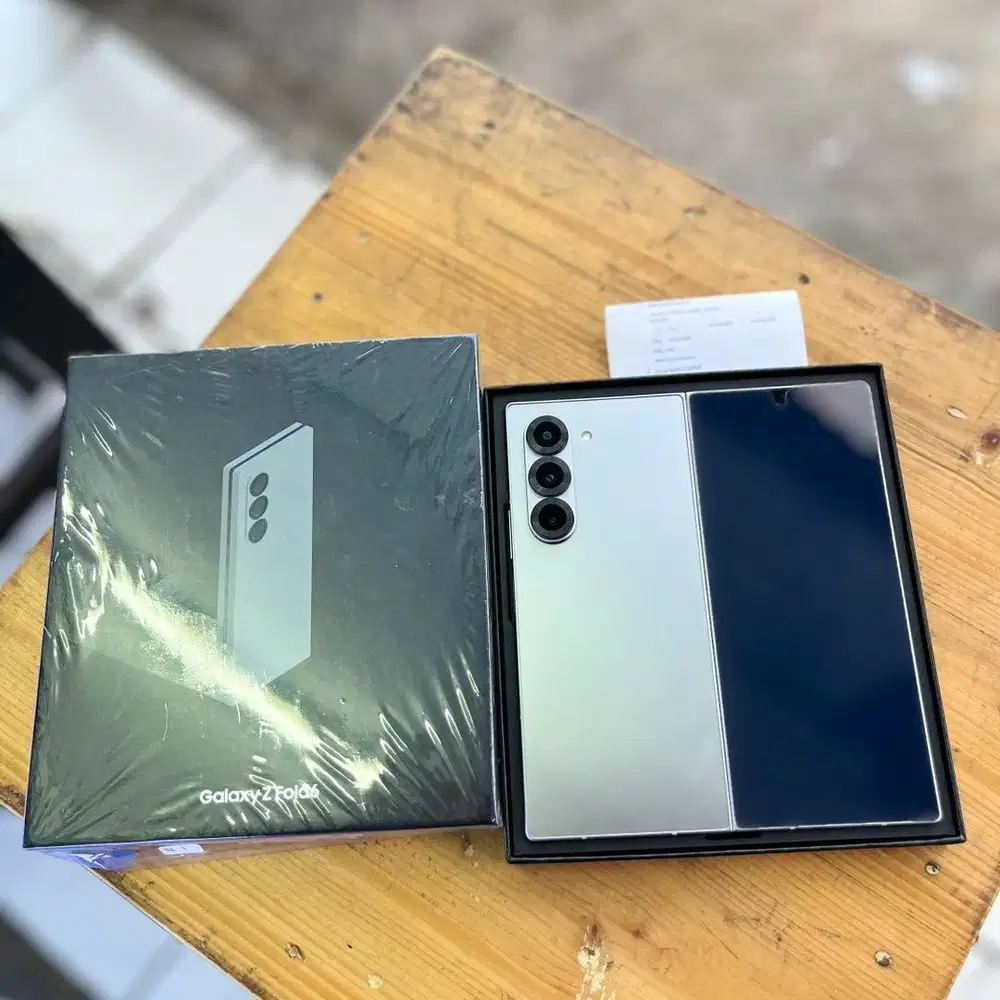 Samsung Galaxy Z Fold 6 12/512 oem box gak jadipakai
