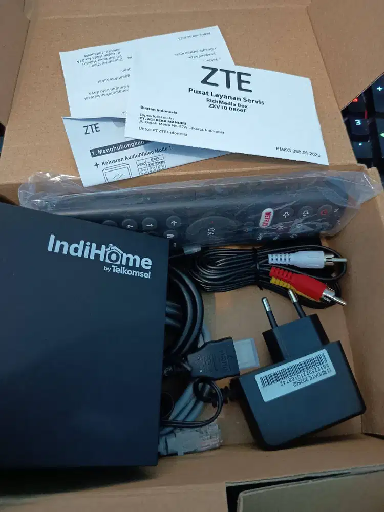 STB Android ZTE B866F rom 32GB siap pakai
