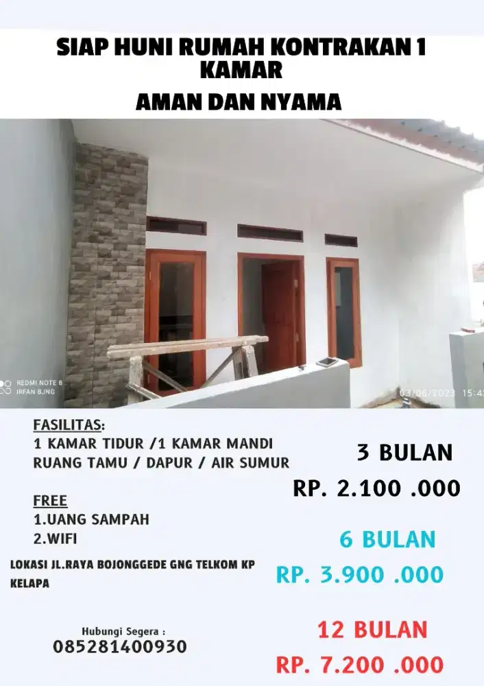 KONTRAKAN MURAH DAN AMAN