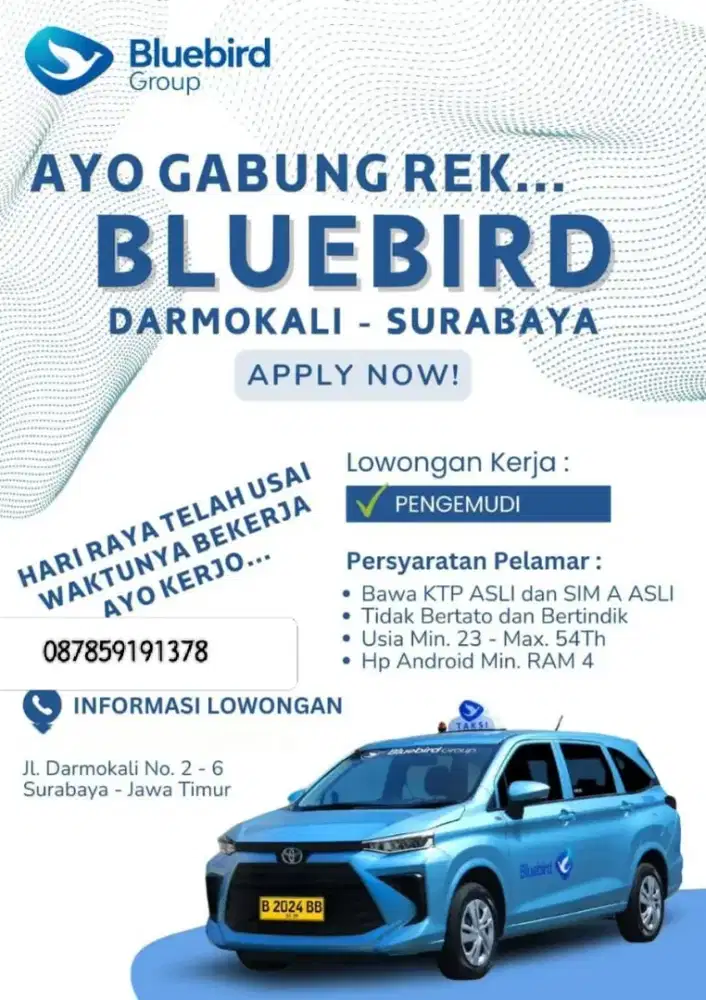 Lowongan Driver Sim A