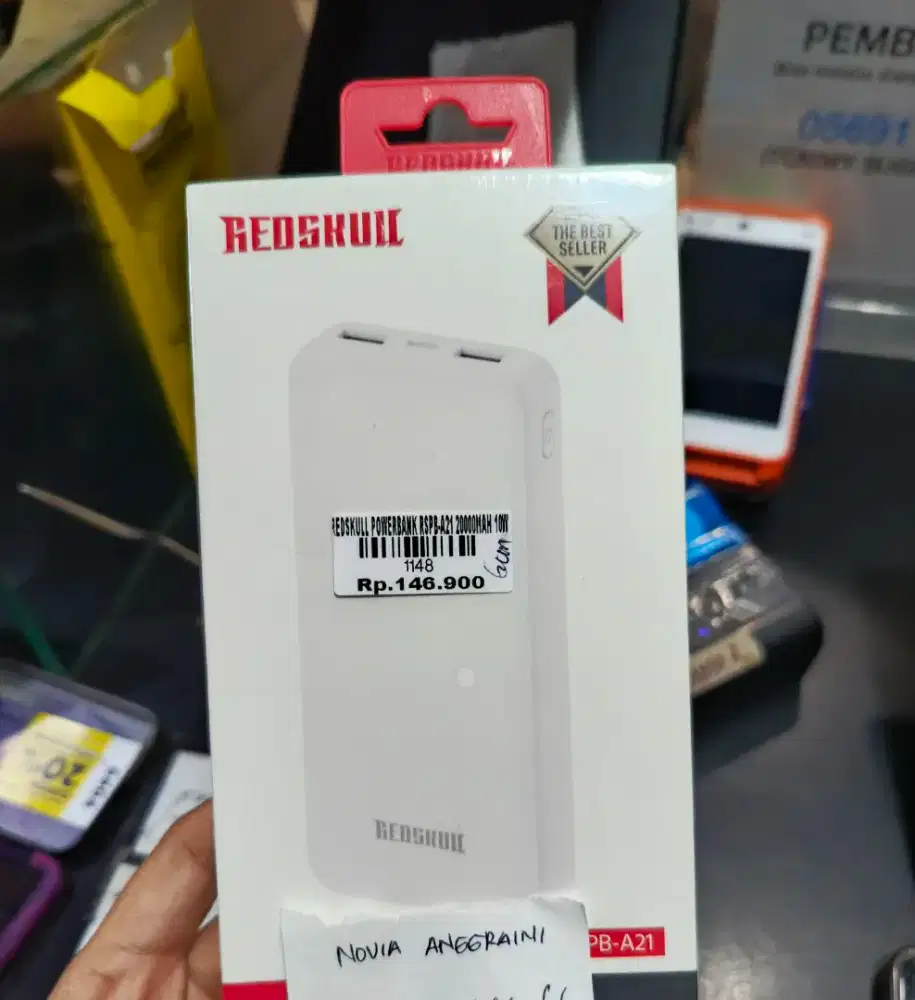 Redskull powerbank RSPB-A21 20000MAH 10W | ATLANTIS DAHSYAT