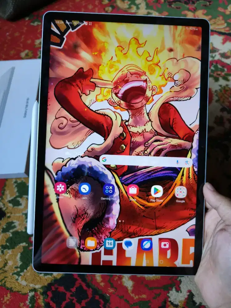 SAMSUNG TAB S9 FE+ PLUS RAM 8/128 WIFI ONLY MULUSS NO MINUS