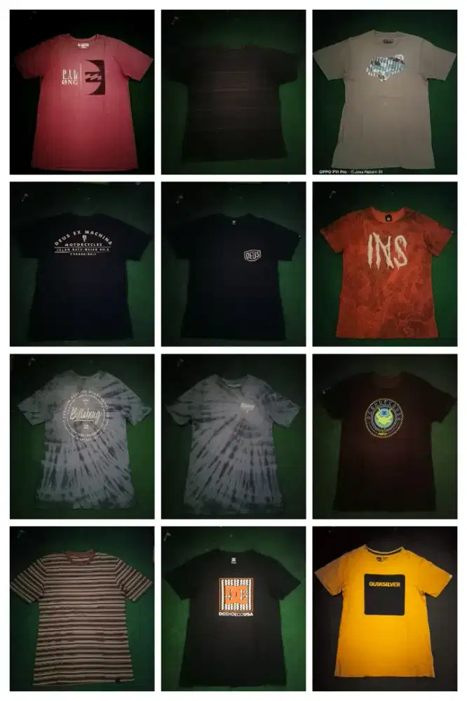 Kaos Quiksilver Billabong DC Shoes Insight Juice Ematic Hurley Deus