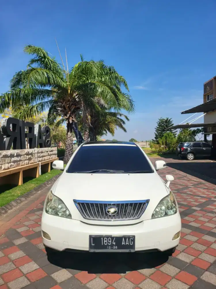 TOYOTA HARRIER PREMIUM SOUND 2009 PUTIH MATIC