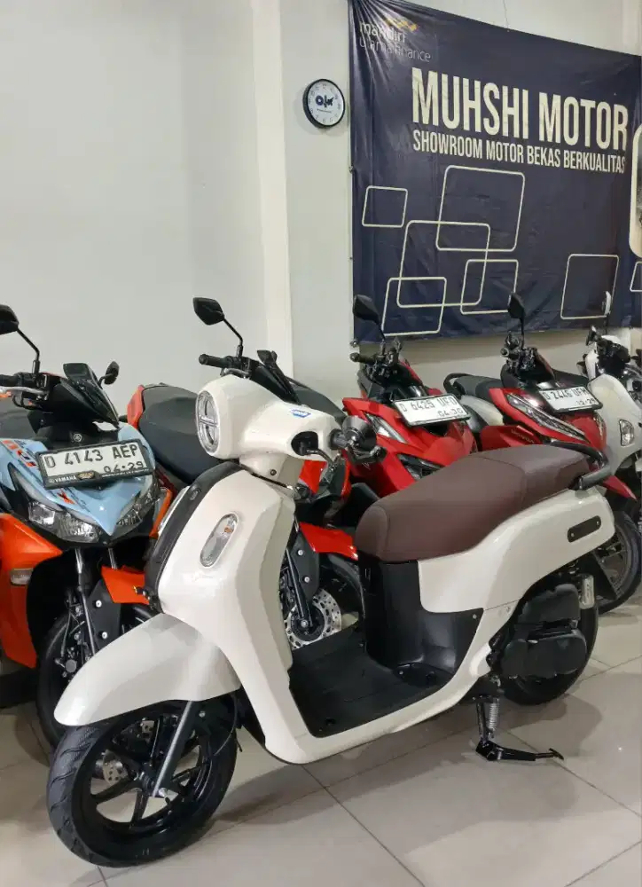 FAZZIO 125 NEO TAHUN 2025, SEPERTI BARU KM 3 RIBU, MUHSHI MOTOR