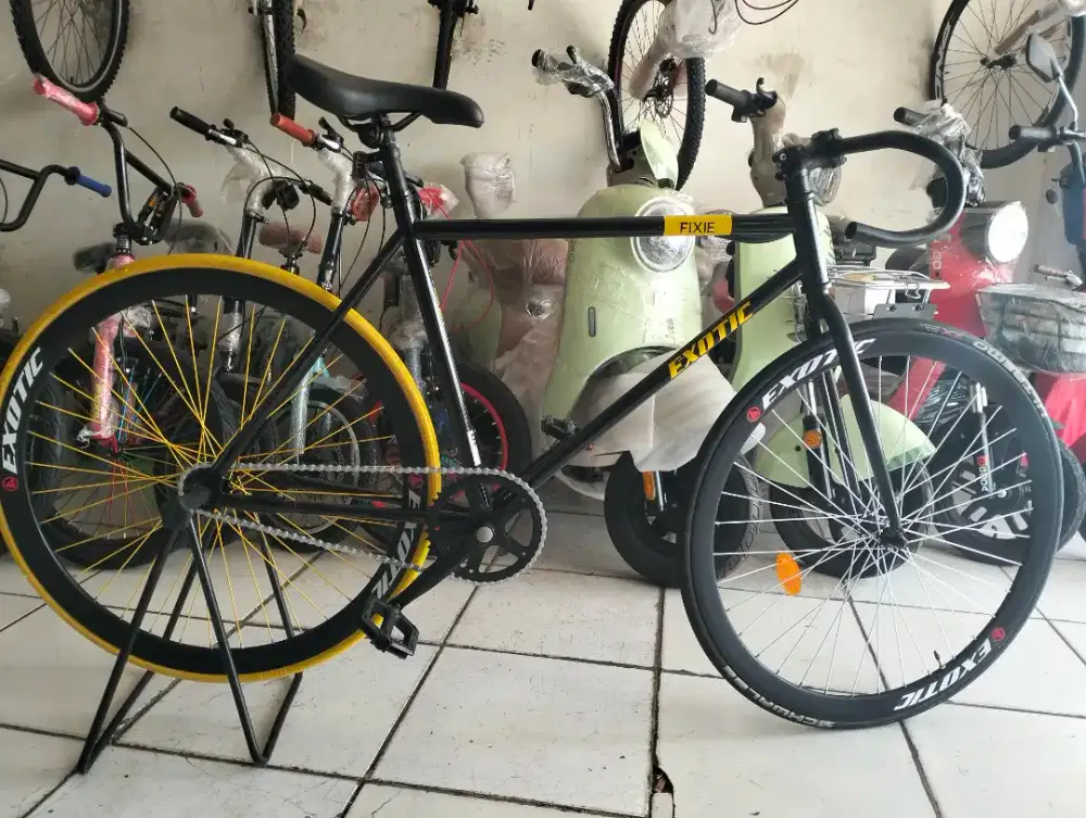 Cod,jual fixie exotic (bekas seperti baru)