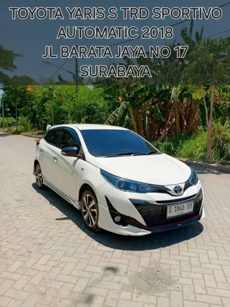 TOYOTA YARIS S TRD SPORTIVO 7 AB AT 2018