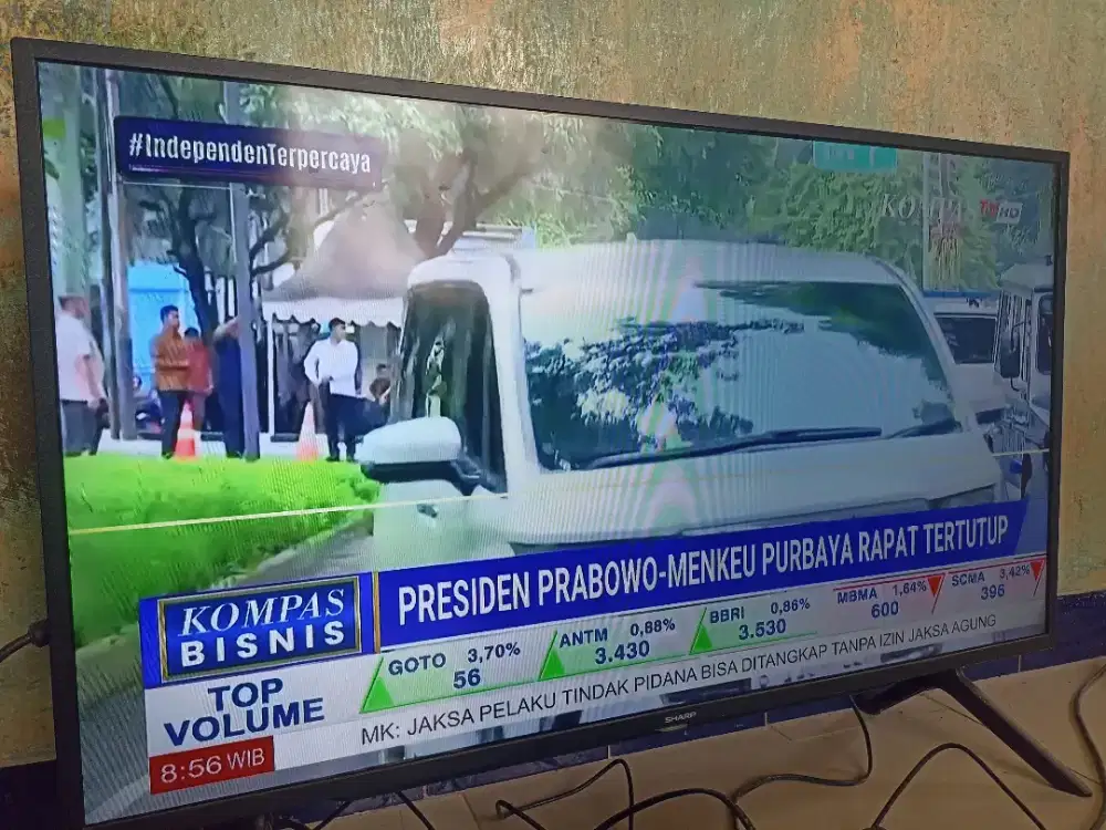 Jual tv Digital 42in sharp model 2T-C42BD1I minus garis