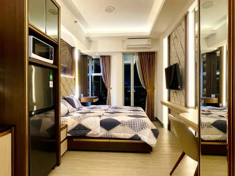 Apartemen Pakuwon Benson Full Furnish Baru Gress Mewah Studio View Pool
