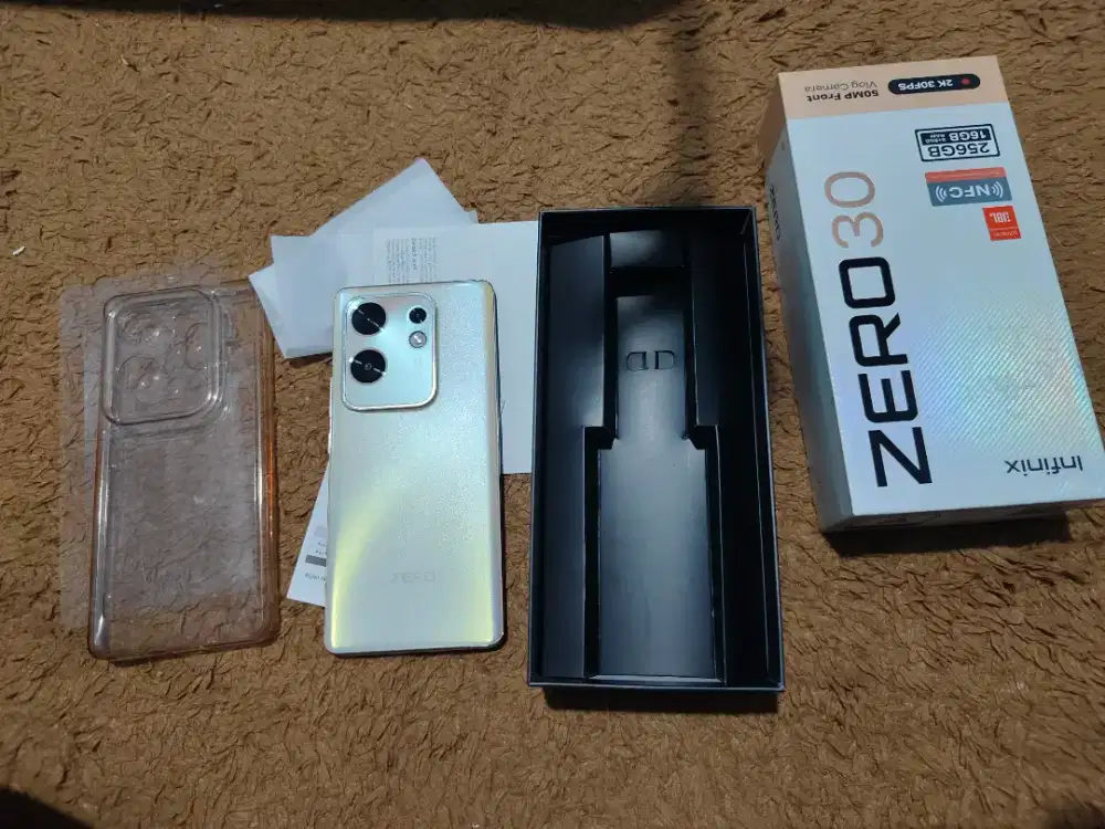 Infinix zero 30 ram 8/256 gb second HARGA PAS