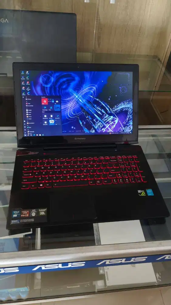 Laptop Gaming Lenovo Y50-70 Core i7 dual VGA ram 16gb jual Murah Bange
