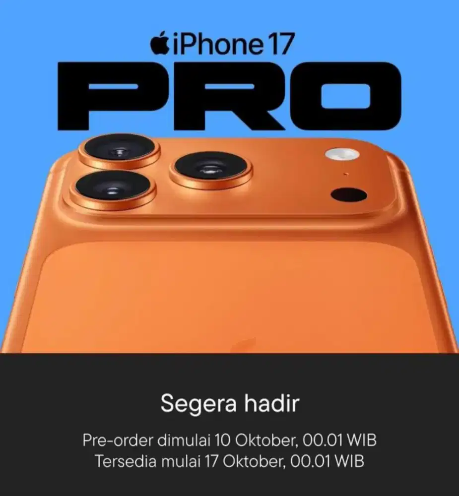 IPHONE 17 SERIES, READY PERHARI INI GAES