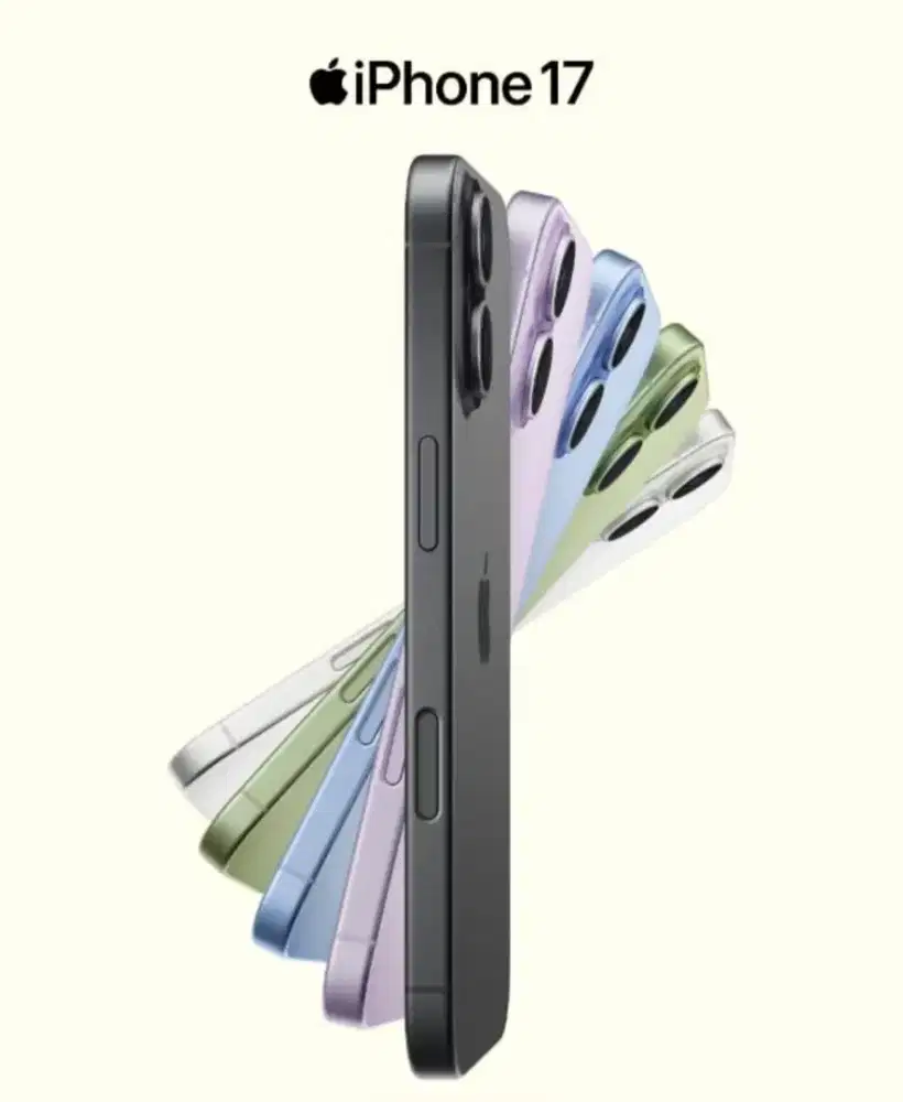 IPHONE 17 SERIES, READY yah