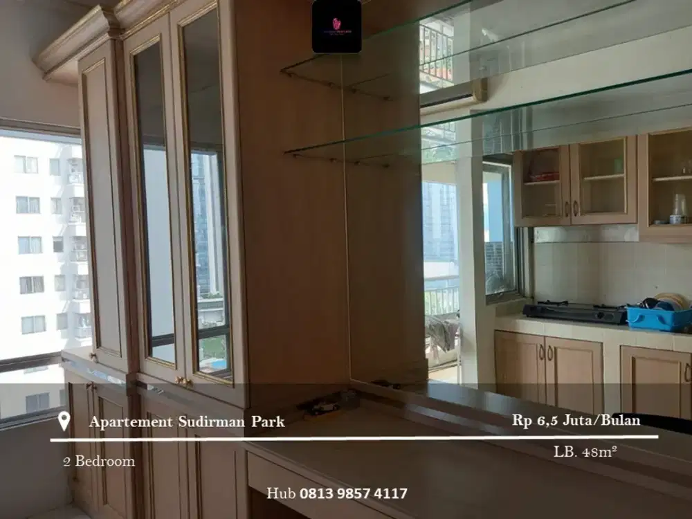 Disewakan Apartement Sudirman Park Middle Floor 2BR Full Furnished