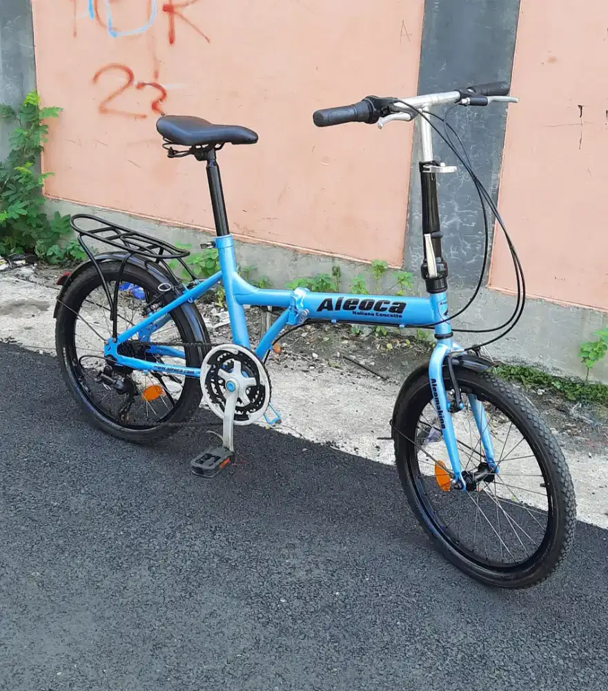 Jual sepeda lipat aleoca uk 20 speed 6.