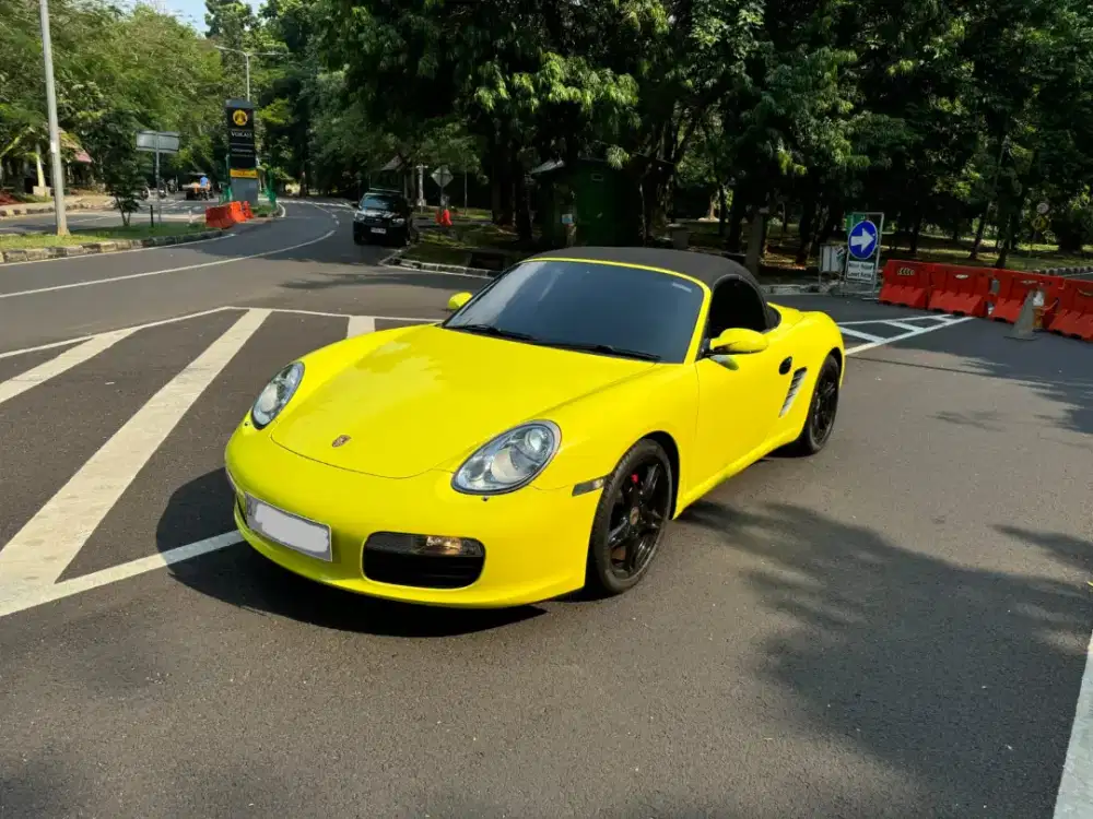 PORSCHE BOXSTER Low KM Pajak Hidup Panjang Pribadi sendiri