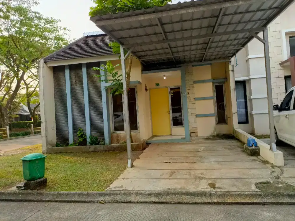 Disewakan Rumah Hook Serpong Garden 1 Green River Cisauk Kab Tangerang