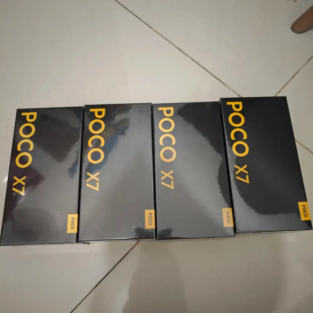 POCO X7 5G 12/512 GARANSI RESMI XIAOMI 15 BULAN NO REPACK