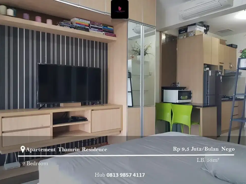 Dijual Apartement Thamrin Executive Middle Floor Type Studio Furnished