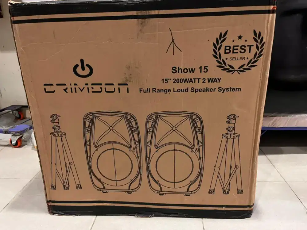 Speaker Crimson 15 inchi kredit