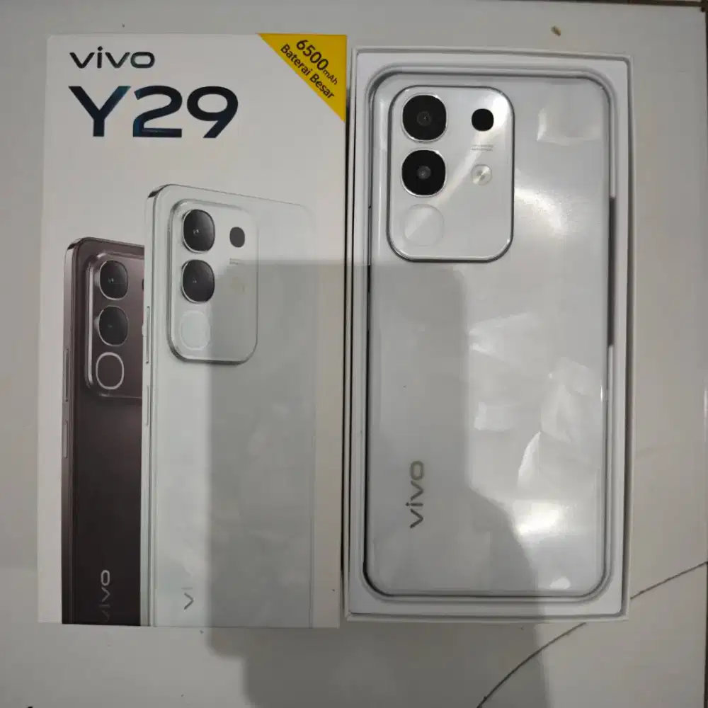 Vivo Y29 6 (+6) /128GB white mantap
