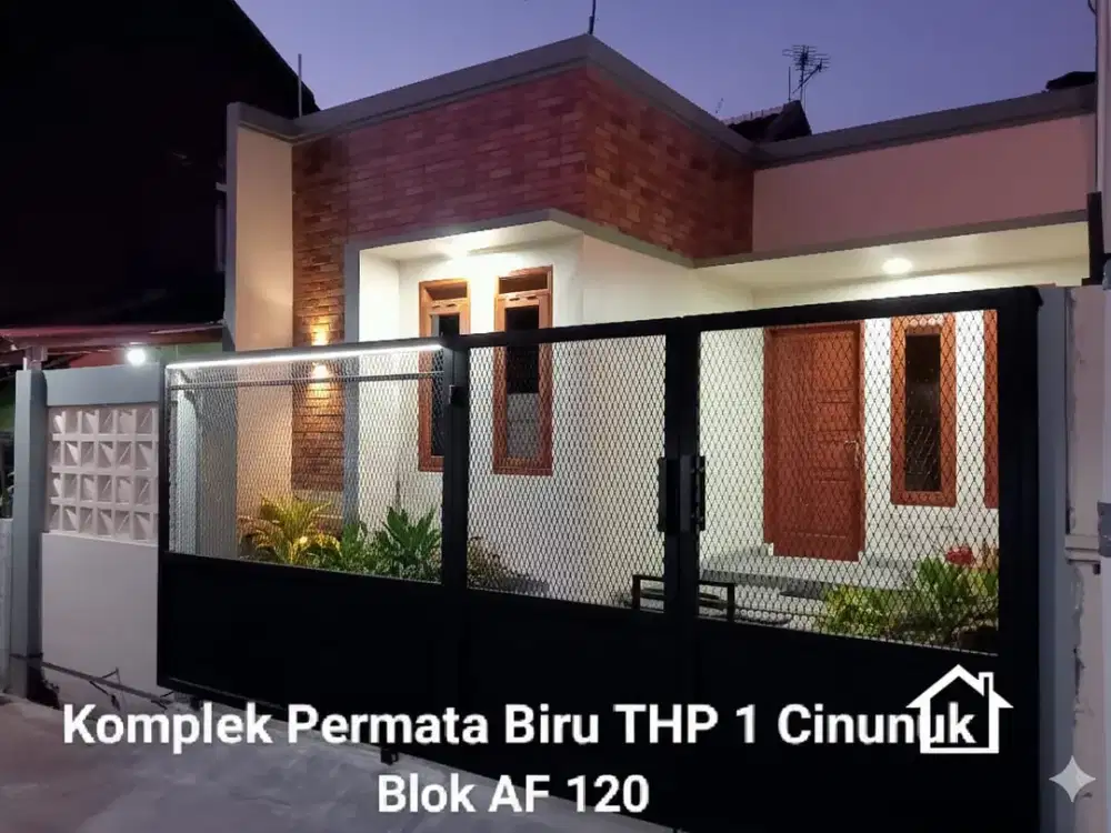 Jual Rumah BARU Dak Full Alamat Rumah Komplek Permata Biru  Tahap 1, Kec Cileunyi Kab Bandung