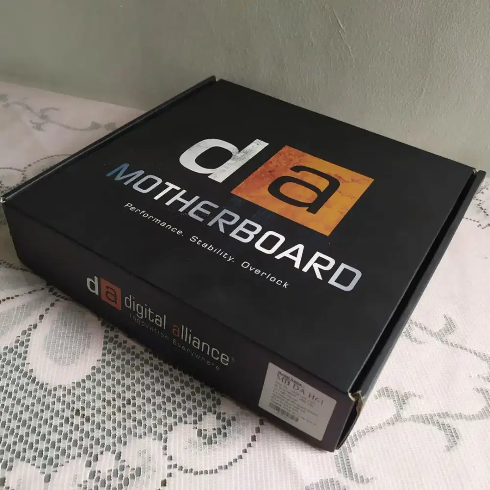 Paket Mobo H61 DA Proc Intel i5 3470 bonus RAM 8 GB dual channel
