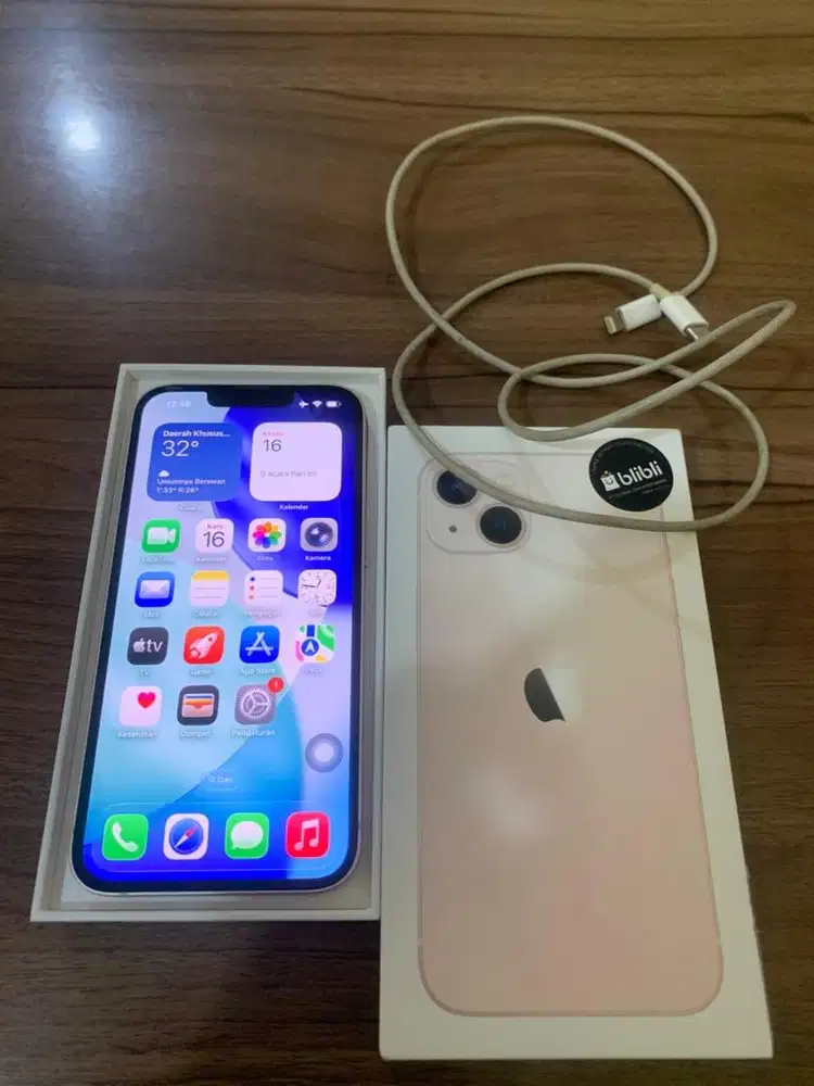 IPHONE 13 128GB BliBli resmi indonesia