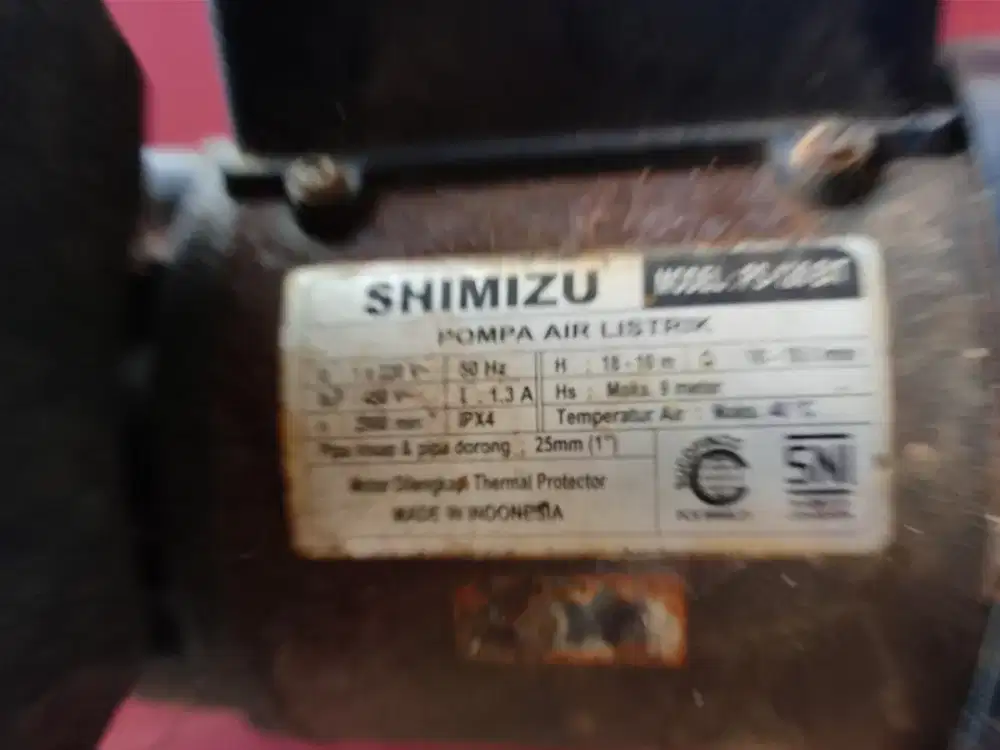 Pompa Air Shimizu 126bit
