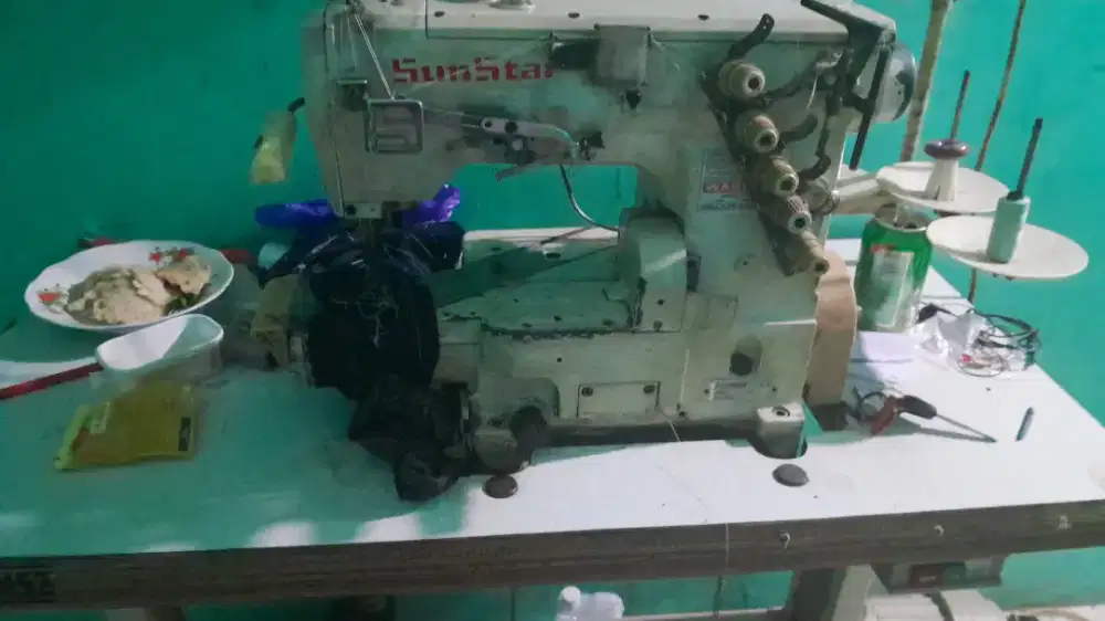 Mesin overdeck merek sunstar