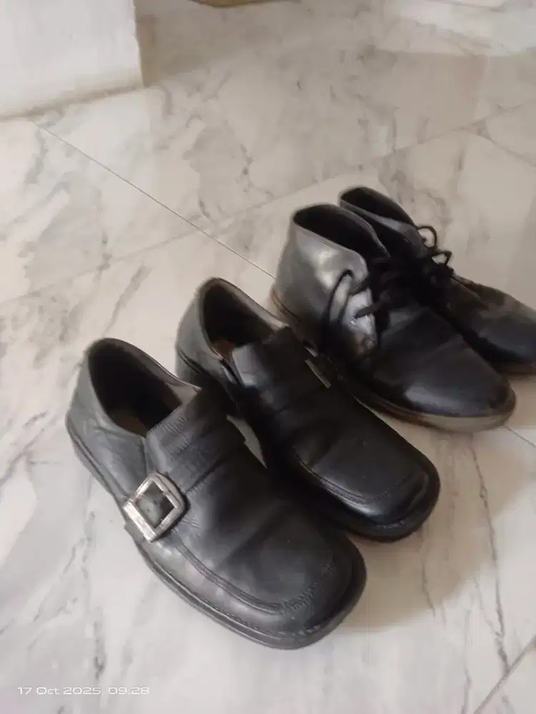 Jual Sepatu kantor dan sepatu pantopel pria warna hitam