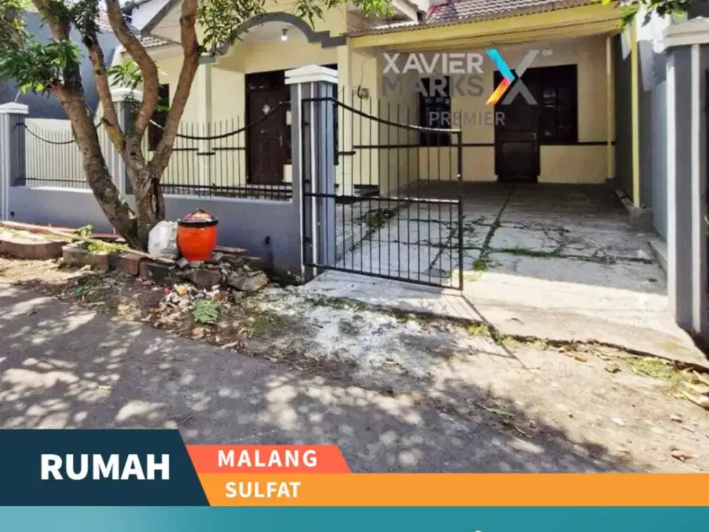 Dijual Rumah Murah Terawat Akses Mudah di Sulfat Malang