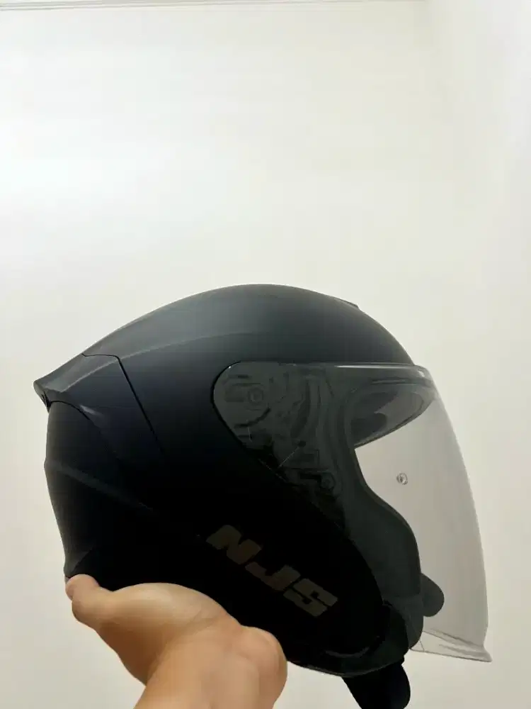 Jual Helm NJS Kairo Mulus Bonus Ejeas Set Lengkap