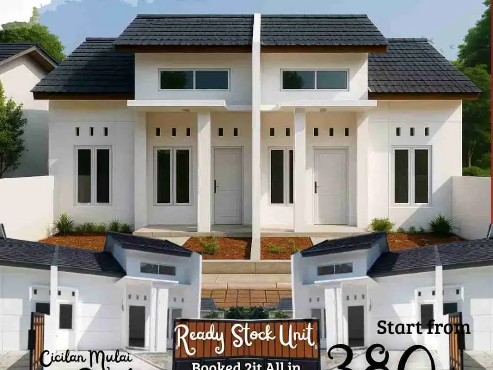 rumah ready di bojong gede dp0%