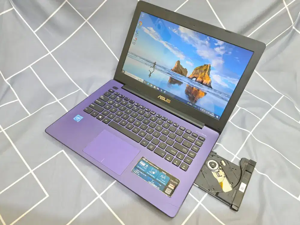 Asus X453s siap pakai lancar jaya sangat normal