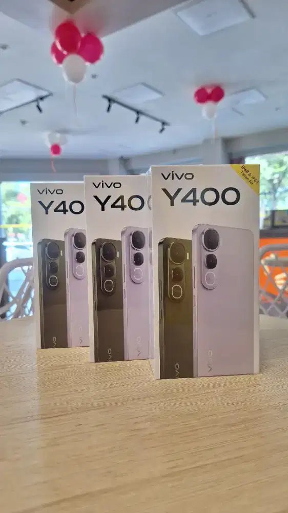 Promo Vivo Y400 Ram 16/256GB Potongan TT 450k