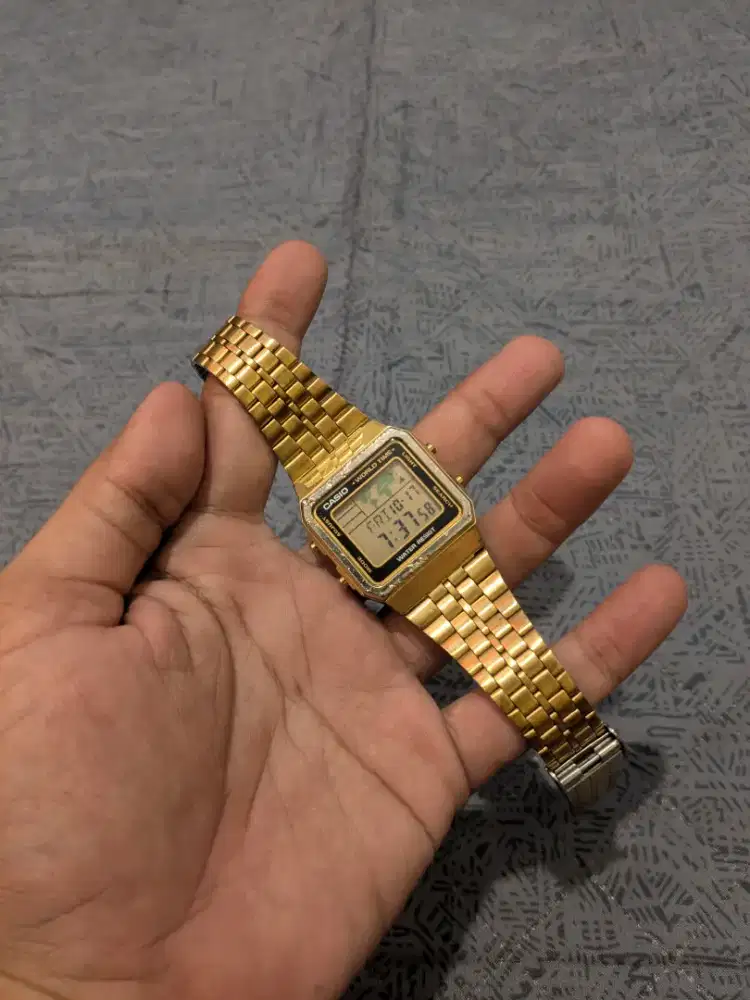 Jam tangan casio vintage a500w original