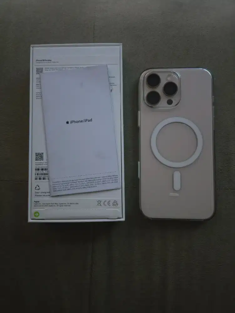 Iphone 16 pro max 256 dissert titanium ibox