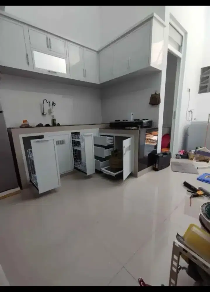 Kitchen set alumunium anti rayap harga termurah bergaransi