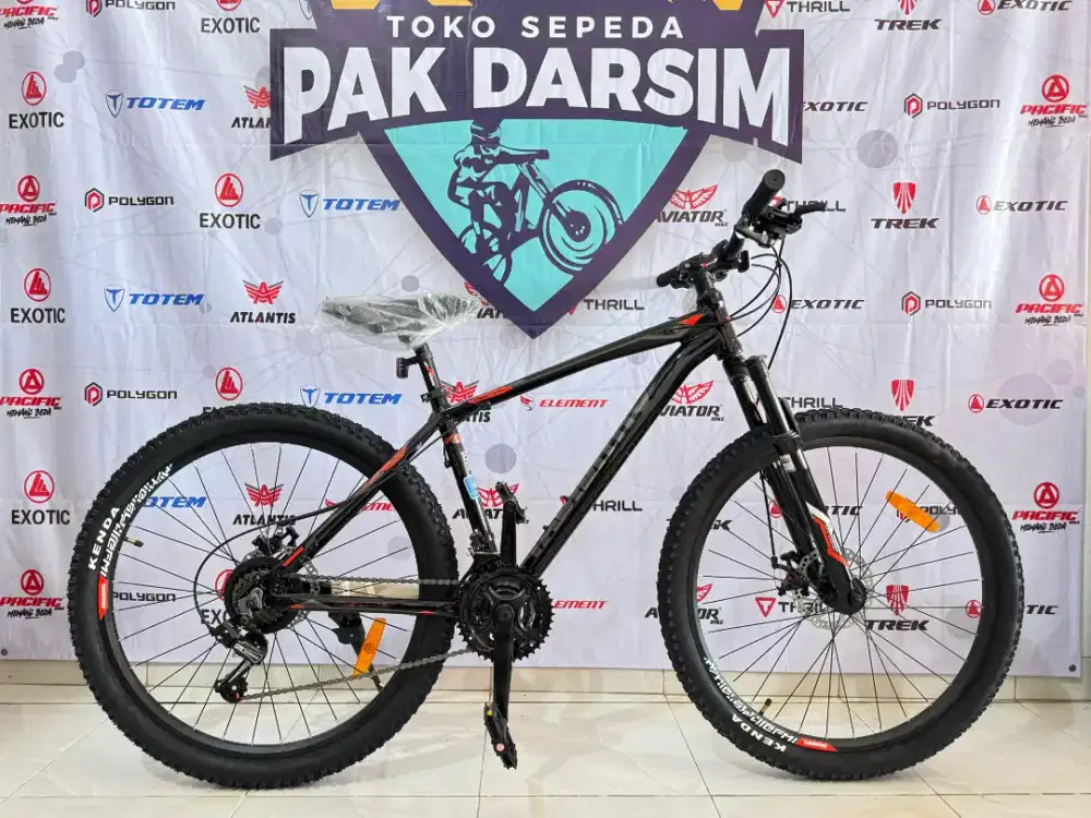 Sepeda Gunung MTB Tabibitho by Thrill Frame aluminium Part Shimano Ori